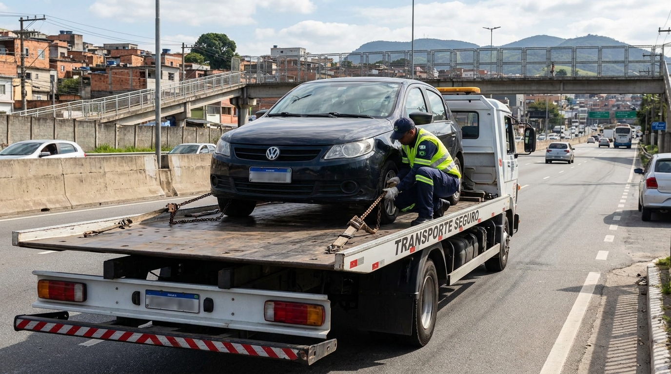 Logística para Veículos Parados em São José dos Pinhais‑PR